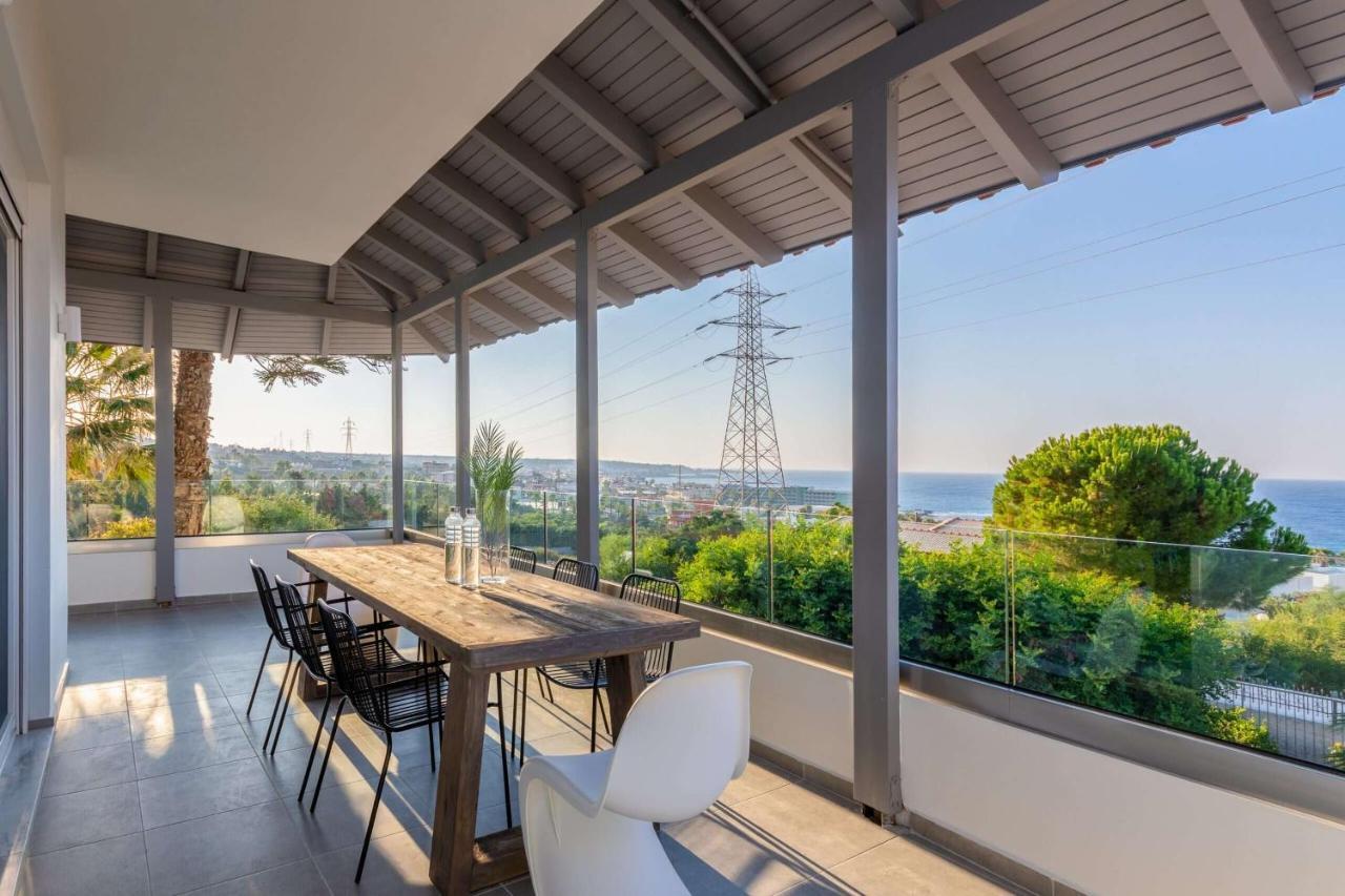 Queen'S Gem Luxury Villa - Heated Jacuzzi & Pool Hersonissos  Exterior foto