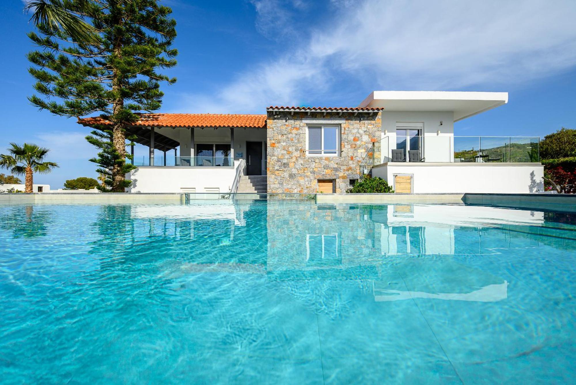 Queen'S Gem Luxury Villa - Heated Jacuzzi & Pool Hersonissos  Exterior foto